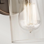 Kinkiet Brinley – 1 źródło światła – Stary brąz KL-BRINLEY1-OZ Elstead Lighting