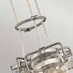Lampa wisząca Brinley – 3 źródła światła – Szczotkowany nikiel KL-BRINLEY3-NI Elstead Lighting