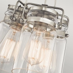 Lampa wisząca Brinley – 3 źródła światła – Szczotkowany nikiel KL-BRINLEY3-NI Elstead Lighting