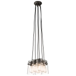 kinkiecik.pl Lampa wisząca Brinley – 6 źródeł światła – Stary brąz KL-BRINLEY6-OZ Elstead Lighting