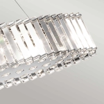 Owalna lampa wisząca Crystal Skye – 8 źródeł światła KL-CRYSTAL-SKYE-ISLE Elstead Lighting