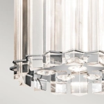 Mała lampa wisząca Crystal Skye – 1 źródło światła KL-CRYSTAL-SKYE-MP Elstead Lighting