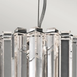 Mała lampa wisząca Crystal Skye – 1 źródło światła KL-CRYSTAL-SKYE-MP Elstead Lighting