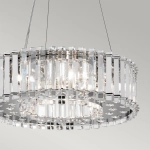 Lampa wisząca Crystal Skye – 6 źródeł światła KL-CRYSTAL-SKYE-P-A Elstead Lighting