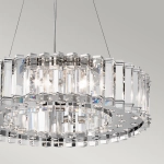 Lampa wisząca Crystal Skye – 8 źródeł światła KKL-CRYSTAL-SKYE8 Elstead Lighting