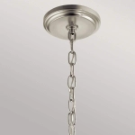 Żyrandol Deryn – 5 źródeł światła – Postarzana antyczna szarość KL-DERYN5-DAG Elstead Lighting