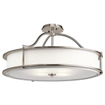 Lampa wisząca Emory – 4 źródła światła – Klasyczny pewter KL-EMORY-P-M-CLP Elstead Lighting