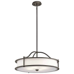 kinkiecik.pl Lampa wisząca Emory – 4 źródła światła – Stary brąz KL-EMORY-P-M-OZ Elstead Lightnig