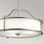 Mała lampa wisząca Emory – 3 źródła światła – Klasyczny pewter KL-EMORY-P-S-CLP Elstead Lighting