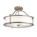 Mała lampa wisząca Emory – 3 źródła światła – Klasyczny pewter KL-EMORY-P-S-CLP Elstead Lighting