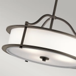 Mała lampa wisząca Emory – 3 źródła światła – Stary brąz KL-EMORY-P-S-OZ Elstead Lighting
