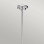 Lampa wisząca Everly – 1 źródło światła – Chrom KL-EVERLY-P-M-CH Elstead Lighting