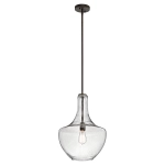 kinkiecik.pl Lampa wisząca Everly – 1 źródło światła – Stary brąz KL-EVERLY-P-M-OZ Elstead Lighting