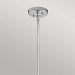 Mała lampa wisząca Everly – 1 źródło światła – Chrom KL-EVERLY-P-S-CH Elstead Lighting