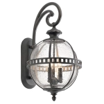 kinkiecik.pl Latarnia naścienna Halleron – 3 źródła światła KL-HALLERON-2M Elstead Lighting