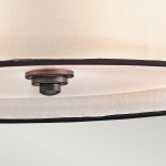 Duża lampa wisząca Lacey – 4 źródła światła – Ciepły ciemny brąz KL-LACEY-P-L-MB Elstead Lighting