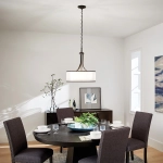 Duża lampa wisząca Lacey – 4 źródła światła – Ciepły ciemny brąz KL-LACEY-P-L-MB Elstead Lighting