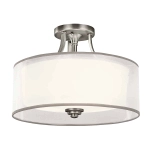 kinkiecik.pl Półplafon Lacey – 3 źródła światła – Antyczny pewter KL-LACEY-SF-AP Elstead Lighting