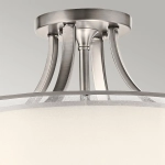 Półplafon Lacey – 4 źródła światła – Antyczny pewter KL-LACEY-SFM-AP Elstead Lighting