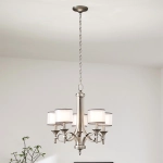 Żyrandol Lacey – 5 źródeł światła – Antyczny pewter KL-LACEY5-AP Elstead Lighting