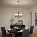 Żyrandol Lacey – 5 źródeł światła – Antyczny pewter KL-LACEY5-AP Elstead Lighting