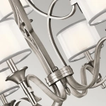 Żyrandol Lacey – 9 źródeł światła – Antyczny pewter KL-LACEY9-AP Elstead Lighting