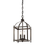kinkiecik.pl Mała lampa wisząca Larkin – 2 źródła światła – Stary brąz KL-LARKIN-P-S-OZ Elstead Lighting