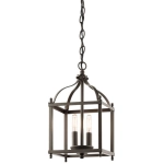 Mała lampa wisząca Larkin – 2 źródła światła – Stary brąz KL-LARKIN-P-S-OZ Elstead Lighting