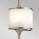 Duży kinkiet Mona – 2 źródła światła – Klasyczny pewter KL-MONA-L-CLP Elstead Lighting