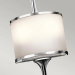 Kinkiet Mona – 2 źródła światła – Polerowany chrom KL-MONA-S-PC Elstead Lighting