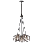 kinkiecik.pl Żyrandol Rocklyn – 6 źródła światła KL-ROCKLYN6-RS Elstead Lighting