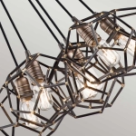 Żyrandol Rocklyn – 6 źródła światła KL-ROCKLYN6-RS Elstead Lighting