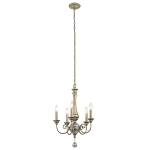kinkiecik.pl Mały żyrandol Rosalie – 5 źródeł światła KL-ROSALIE-5A Elstead Lighting