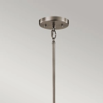 Mała lampa wisząca Silver Coral – 1 źródło światła KL-SILVER-CORAL-MP Elstead Lighting