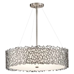 kinkiecik.pl Lampa wisząca Silver Coral – 4 źródła światła KL-SILVER-CORAL-P-B Elstead Lighting