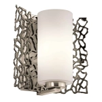 kinkiecik.pl Kinkiet Silver Coral – 1 źródło światła KL-SILVER-CORAL1 Elstead Lighting