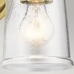 Kinkiet Waverly – 1 źródło światła – Naturalny mosiądz KL-WAVERLY1-NBR Elstead Lighting