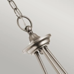 Żyrandol Waverly – 3 źródła światła – Klasyczny pewter KL-WAVERLY3-CLP Elstead Lighting
