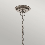 Żyrandol Waverly – 5 źródeł światła – Naturalny mosiądz KL-WAVERLY5-NBR Elstead Lighting