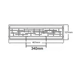 Kinkiet Zolon – Wbudowany moduł LED KL-ZOLON-M-BATH Elstead Lighting