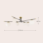 Lampa sufitowa Ceiling Lamp Nostalgia MOD048CL-06G Maytoni - zdjęcie dodatkowe 9