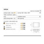 Kinkiet VEGA ANODISED GOLD AZ1746 AZZARDO