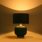 Lampa stołowa Tamiza 48 cm zielona 1xE27 LP-1515/1T small green Light Prestige