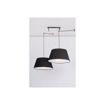 Lampa wisząca NATALIA 2 S BLACK AZ1923+AZ2590 AZZARDO