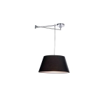 Lampa wisząca NATALIA S BLACK AZ1924+AZ2590 AZZARDO