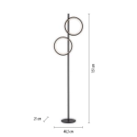 Lampa podłogowa RITUS 15396-18 Paul Neuhaus by Zuma Line