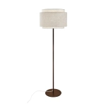 Lampa podłogowa Takai - DFTP, lniany abażur 2520054018 Nordlux
