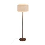 Lampa podłogowa Takai - DFTP, lniany abażur 2520054018 Nordlux