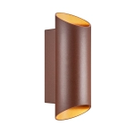 Zewnętrzna lampa ścienna Nico Round 22 - Nordlux, rdzawy 2218231009 - zdjęcie produktu