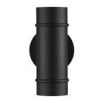 Lampa ścienna zewnętrzna Artilus IP54, czarna 2418151003 Nordlux